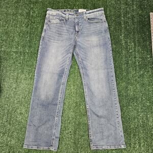 TK AXEL Jeans Mens Sz 34x32 Slim Boot Light Wash Denim Pants
